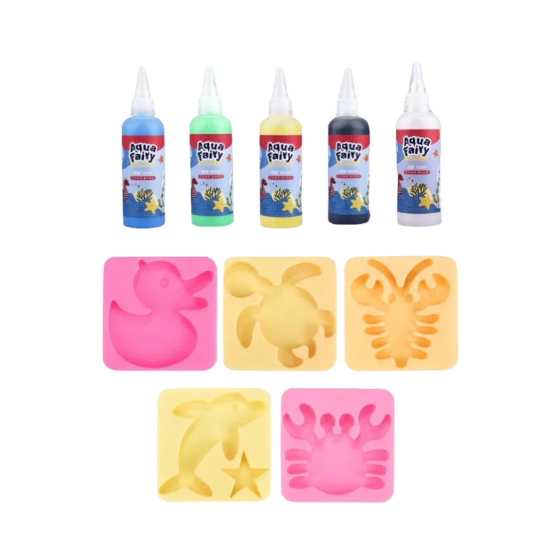 カラーゲル5色・モールド5個